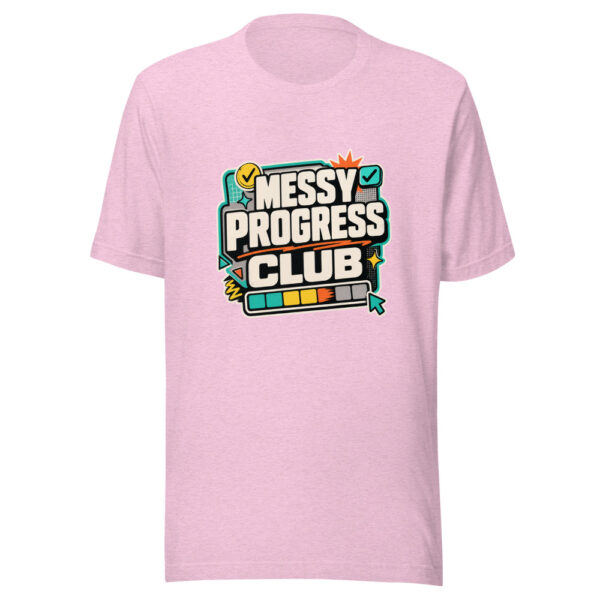 Messy Progress Club Heartbeat-20260630T134514Z Graphic Tee mockup 23