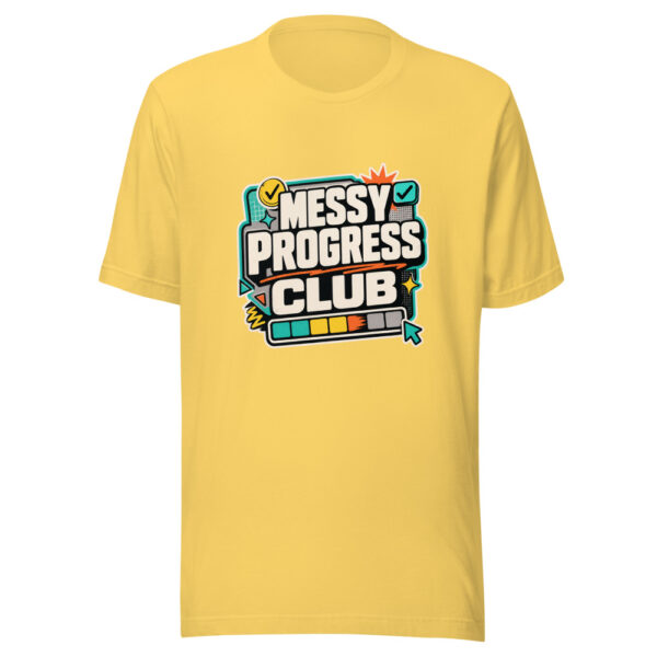 Messy Progress Club Heartbeat-20260630T134514Z Graphic Tee mockup 6