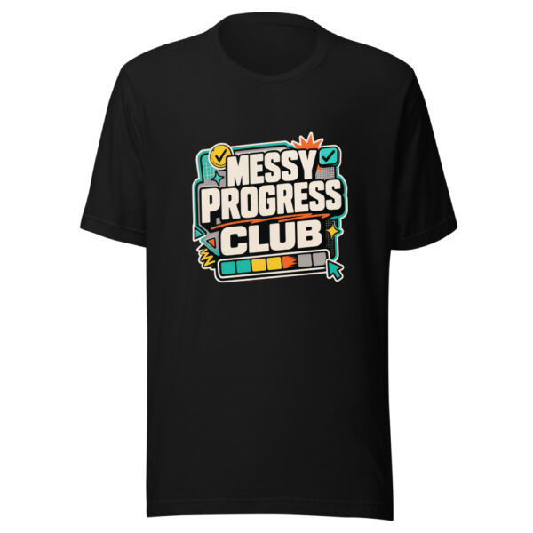 Messy Progress Club Heartbeat-20260630T134514Z Graphic Tee mockup 7