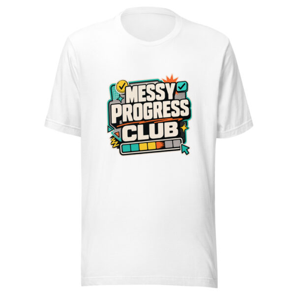 Messy Progress Club Heartbeat-20260630T134514Z Graphic Tee mockup 8