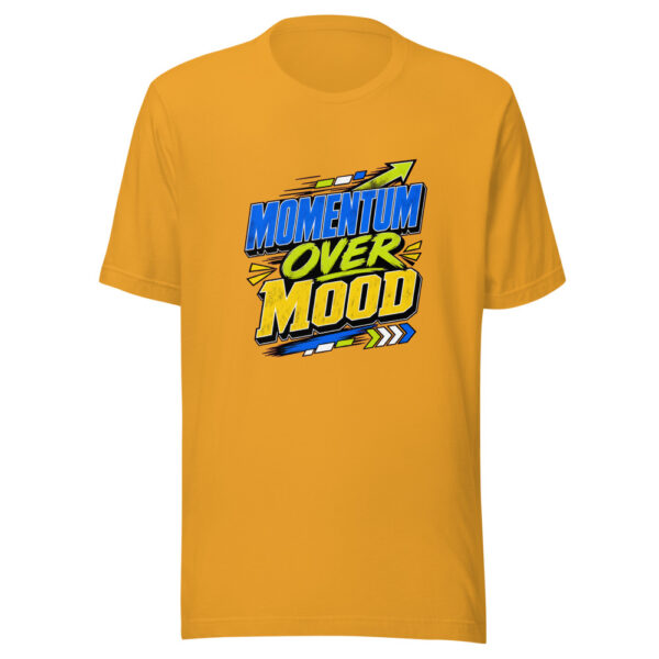 Momentum Over Mood Heartbeat-20260629T032142Z Graphic Tee mockup 3