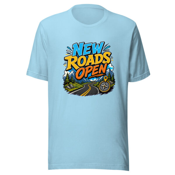 New Roads Open Graphic Tee mockup 17 New Roads Open Graphic Tee mockup 17