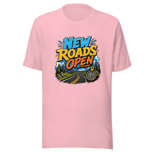 New Roads Open Graphic Tee mockup 19 New Roads Open Graphic Tee mockup 19