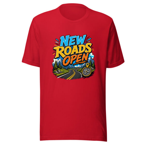 New Roads Open Graphic Tee mockup 20 New Roads Open Graphic Tee mockup 20