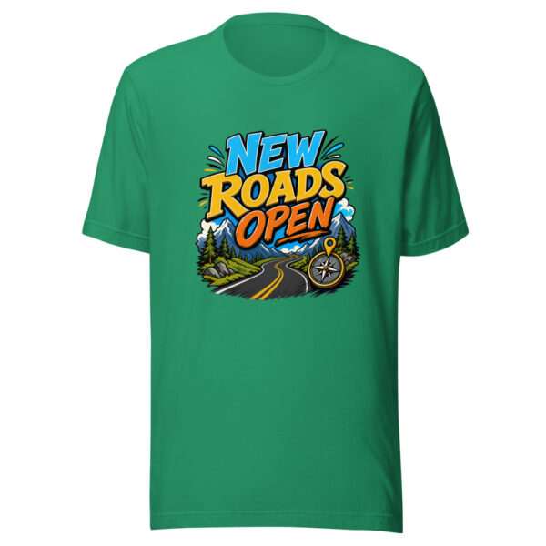 New Roads Open Graphic Tee mockup 5 New Roads Open Graphic Tee mockup 5