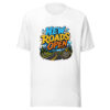 New Roads Open Graphic Tee mockup 8 New Roads Open Graphic Tee mockup 8