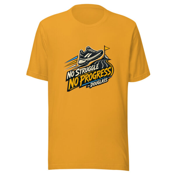 No Struggle No Progress - Douglass Graphic Tee mockup 1 No Struggle No Progress - Douglass Graphic Tee front view