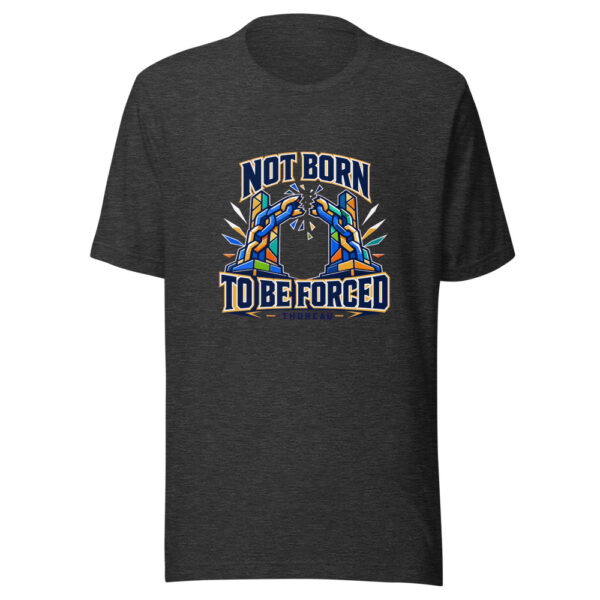 Not Born To Be Forced - Thoreau Graphic Tee mockup 12 Not Born To Be Forced - Thoreau Graphic Tee mockup 12