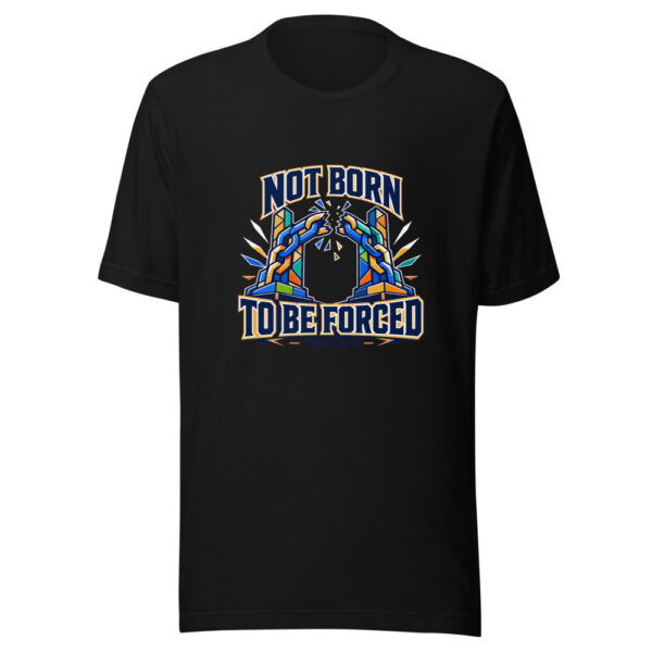 Not Born To Be Forced - Thoreau Graphic Tee mockup 7 Not Born To Be Forced - Thoreau Graphic Tee mockup 7