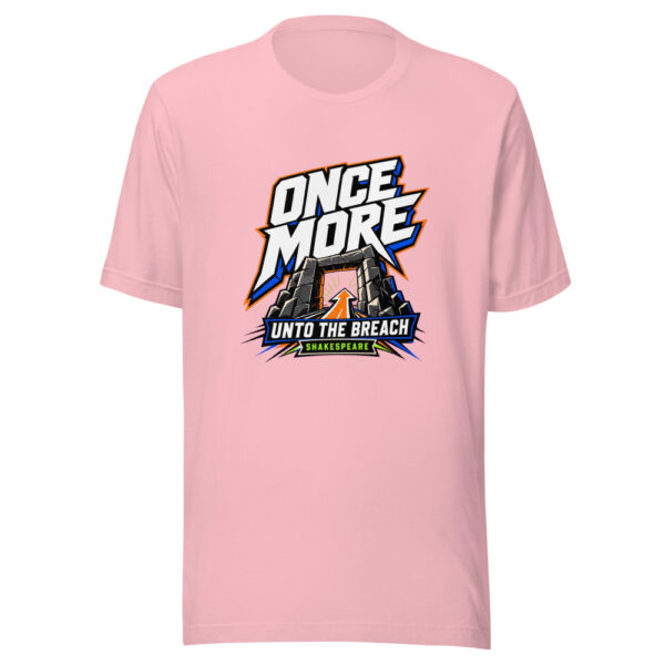 Once More Unto The Breach - Shakespeare Graphic Tee mockup 19 Once More Unto The Breach - Shakespeare Graphic Tee mockup 19