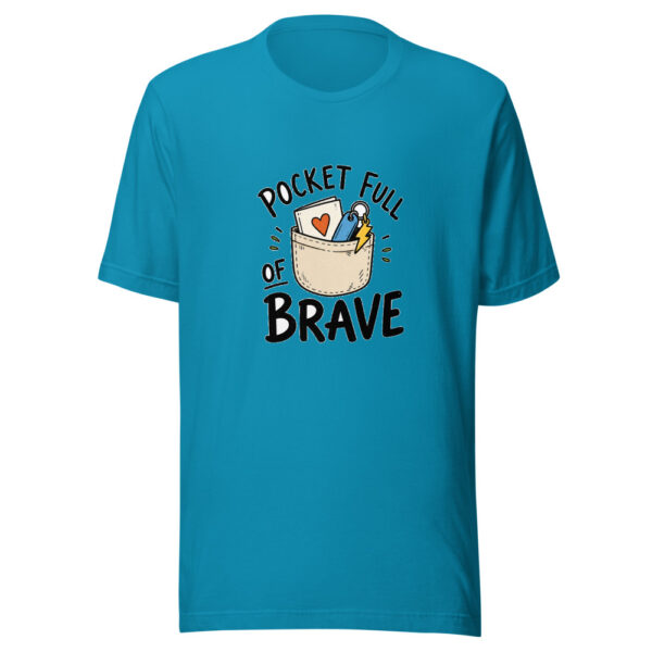 Pocket Full Of Brave Heartbeat-20260629T211142Z Graphic Tee mockup 1 Pocket Full Of Brave Heartbeat-20260629T211142Z Graphic Tee front view