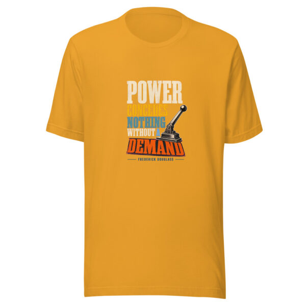 Power Concedes Nothing Without A Demand Frederick Douglass Power-concedes-nothing Graphic Tee mockup 3 Power Concedes Nothing Without A Demand Frederick Douglass Power-concedes-nothing Graphic Tee mockup 3