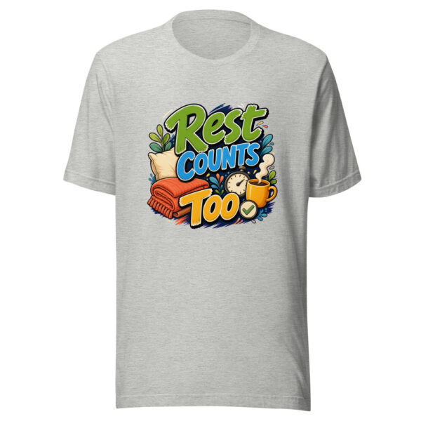 Rest Counts Too Graphic Tee mockup 11 Rest Counts Too Graphic Tee mockup 11