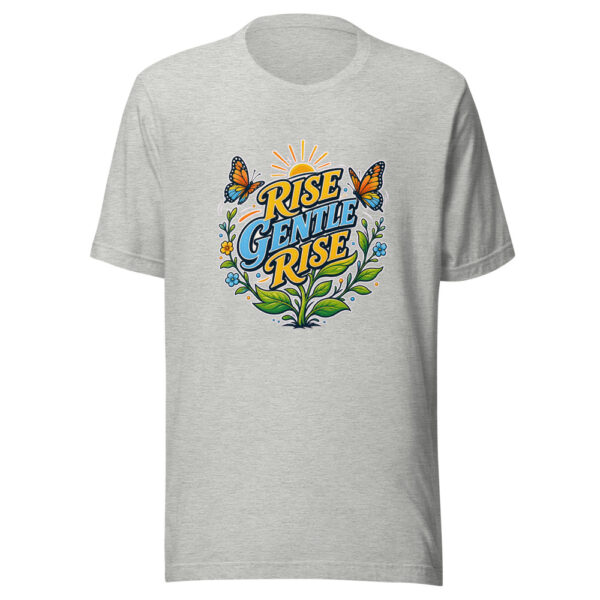 RISE GENTLE RISE Heartbeat-20260623-codex-fallback Graphic Tee mockup 11