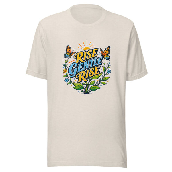 RISE GENTLE RISE Heartbeat-20260623-codex-fallback Graphic Tee mockup 14