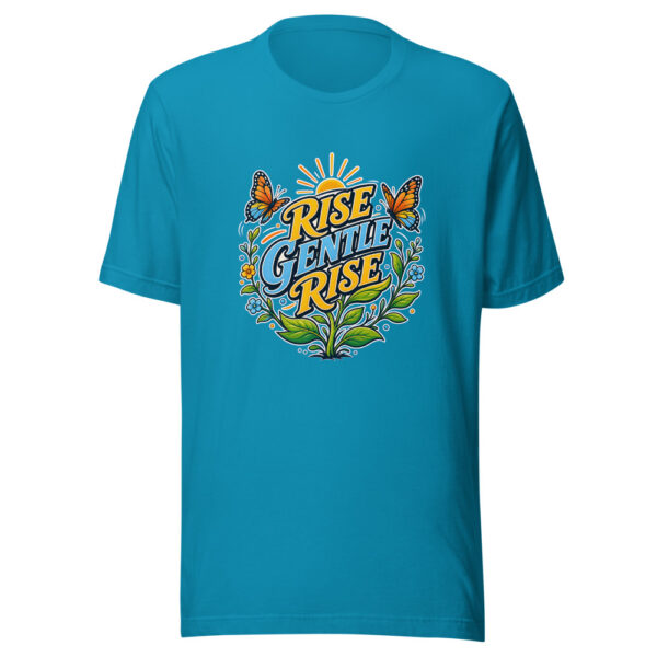RISE GENTLE RISE Heartbeat-20260623-codex-fallback Graphic Tee mockup 2