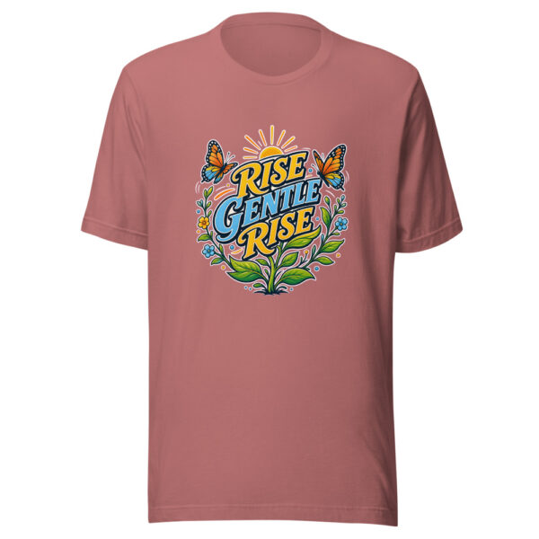 RISE GENTLE RISE Heartbeat-20260623-codex-fallback Graphic Tee mockup 21