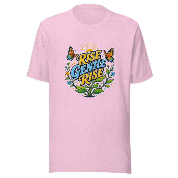 RISE GENTLE RISE Heartbeat-20260623-codex-fallback Graphic Tee mockup 23