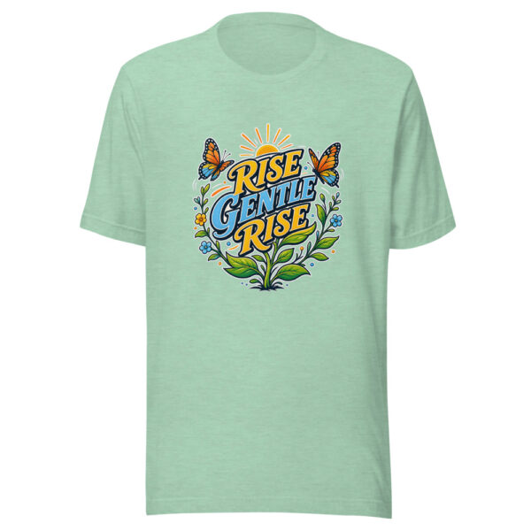 RISE GENTLE RISE Heartbeat-20260623-codex-fallback Graphic Tee mockup 24