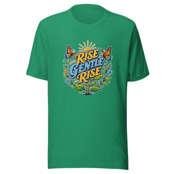 RISE GENTLE RISE Heartbeat-20260623-codex-fallback Graphic Tee mockup 5