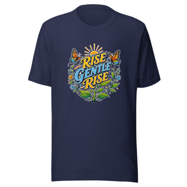 RISE GENTLE RISE Heartbeat-20260623-codex-fallback Graphic Tee mockup 9