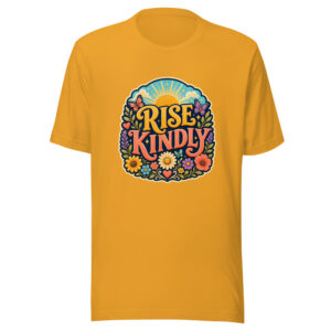 RISE KINDLY Heartbeat-20260623-codex-fallback Graphic Tee mockup 1 RISE KINDLY Heartbeat-20260623-codex-fallback Graphic Tee front view