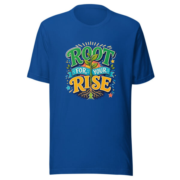 ROOT FOR YOUR RISE Heartbeat-20260621-codex-fallback Graphic Tee mockup 1 ROOT FOR YOUR RISE Heartbeat-20260621-codex-fallback Graphic Tee front view