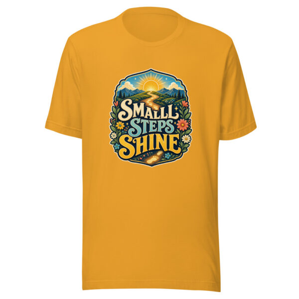 SMALL STEPS SHINE Heartbeat-20260624-codex-fallback Graphic Tee mockup 1 SMALL STEPS SHINE Heartbeat-20260624-codex-fallback Graphic Tee front view