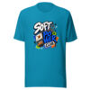 Soft Power Club Graphic Tee mockup 2