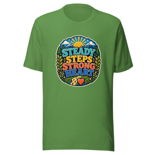 STEADY STEPS STRONG HEART Heartbeat-20260622-codex-fallback Graphic Tee mockup 16