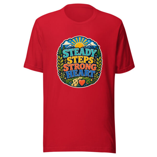 STEADY STEPS STRONG HEART Heartbeat-20260622-codex-fallback Graphic Tee mockup 20