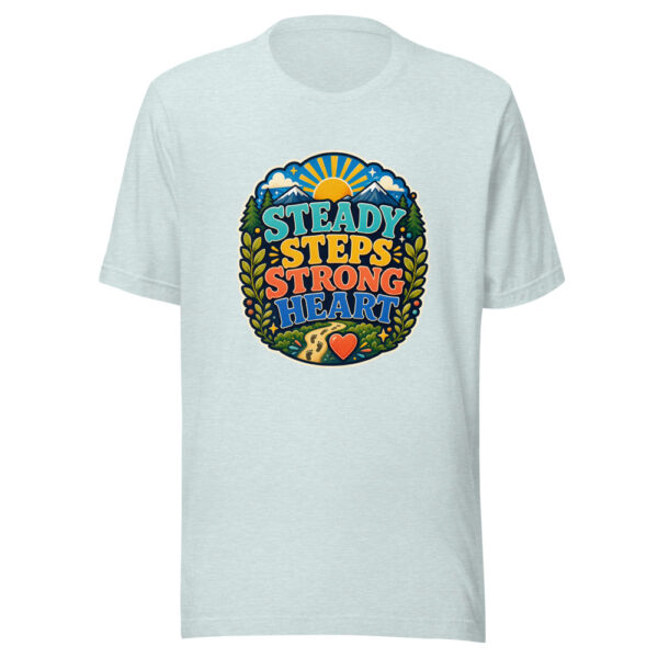 STEADY STEPS STRONG HEART Heartbeat-20260622-codex-fallback Graphic Tee mockup 22