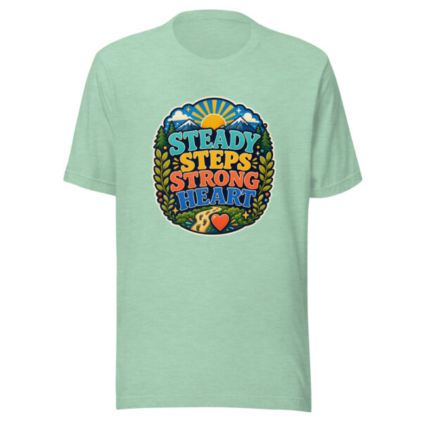 STEADY STEPS STRONG HEART Heartbeat-20260622-codex-fallback Graphic Tee mockup 24