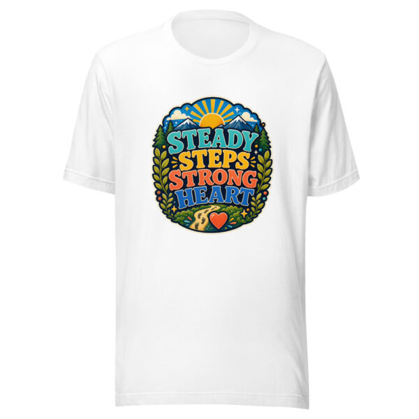 STEADY STEPS STRONG HEART Heartbeat-20260622-codex-fallback Graphic Tee mockup 8