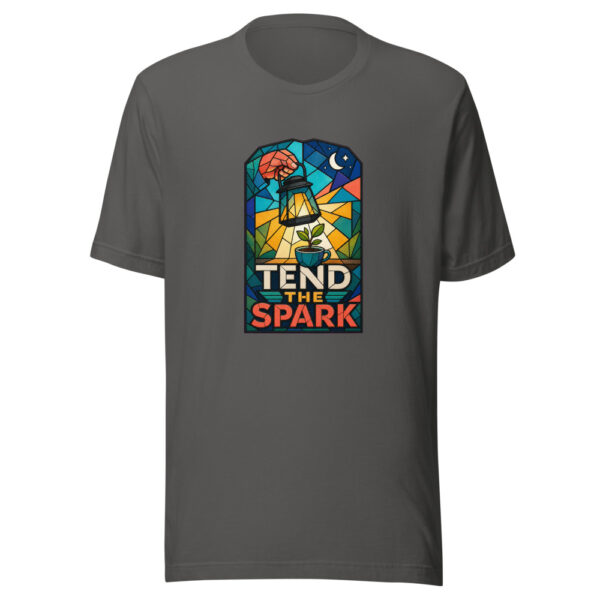 Tend The Spark Heartbeat-20260701T034745Z Graphic Tee mockup 10 Tend The Spark Heartbeat-20260701T034745Z Graphic Tee mockup 10