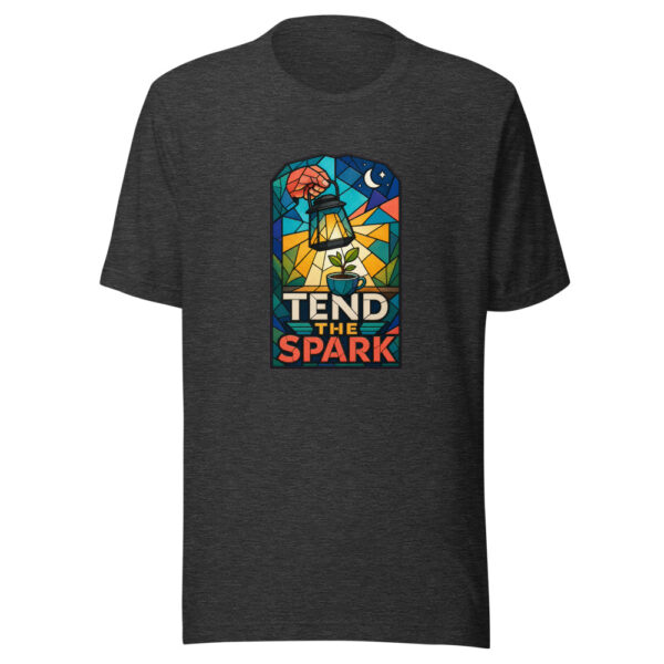Tend The Spark Heartbeat-20260701T034745Z Graphic Tee mockup 12 Tend The Spark Heartbeat-20260701T034745Z Graphic Tee mockup 12