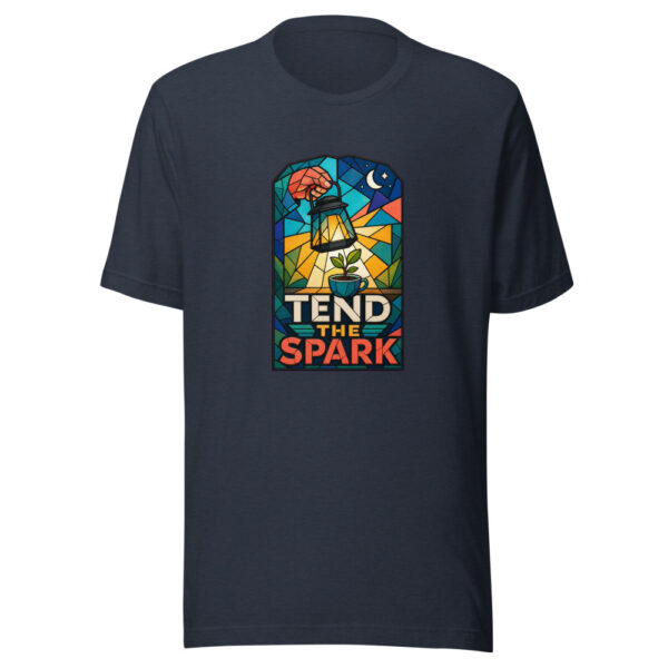 Tend The Spark Heartbeat-20260701T034745Z Graphic Tee mockup 13 Tend The Spark Heartbeat-20260701T034745Z Graphic Tee mockup 13