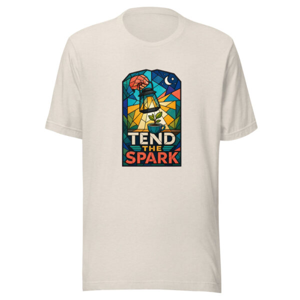 Tend The Spark Heartbeat-20260701T034745Z Graphic Tee mockup 14 Tend The Spark Heartbeat-20260701T034745Z Graphic Tee mockup 14