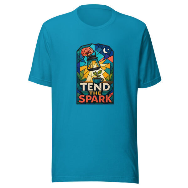 Tend The Spark Heartbeat-20260701T034745Z Graphic Tee mockup 2 Tend The Spark Heartbeat-20260701T034745Z Graphic Tee mockup 2
