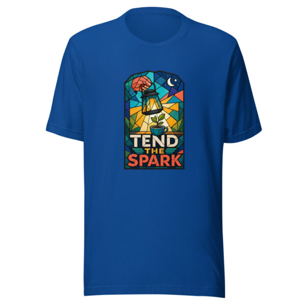 Tend The Spark Heartbeat-20260701T034745Z Graphic Tee mockup 4 Tend The Spark Heartbeat-20260701T034745Z Graphic Tee mockup 4