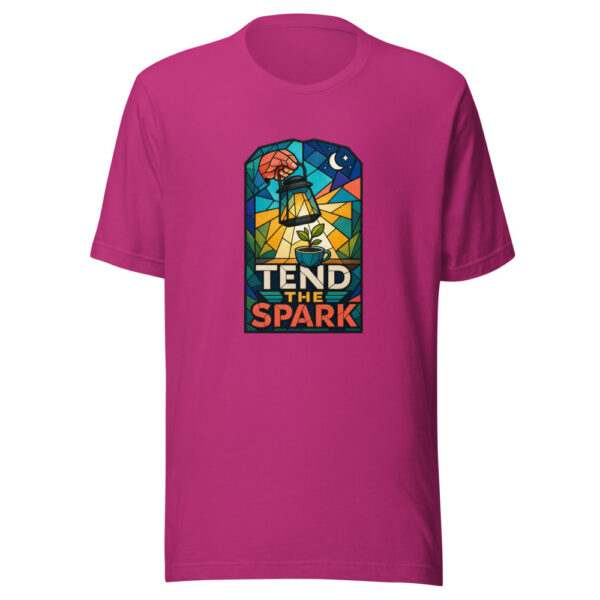 Tend The Spark Heartbeat-20260701T034745Z Graphic Tee mockup 5 Tend The Spark Heartbeat-20260701T034745Z Graphic Tee mockup 5