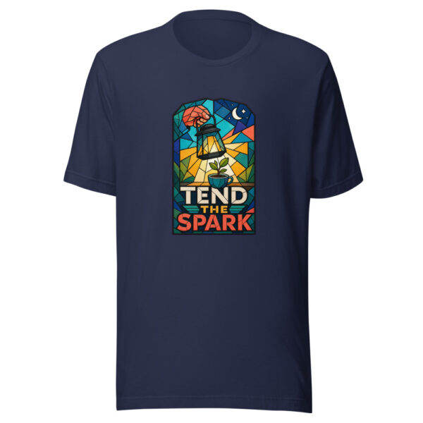 Tend The Spark Heartbeat-20260701T034745Z Graphic Tee mockup 9 Tend The Spark Heartbeat-20260701T034745Z Graphic Tee mockup 9
