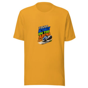The Credit Belongs To The Man Who Is Actually In The Arena - Theodore Roosevelt, 1910 Actually-in-the-arena Graphic Tee front view