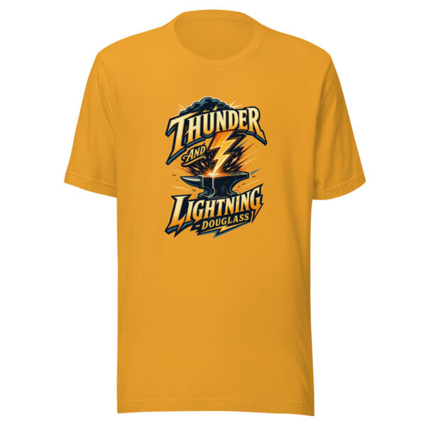 Thunder And Lightning - Douglass Graphic Tee mockup 2 Thunder And Lightning - Douglass Graphic Tee mockup 2