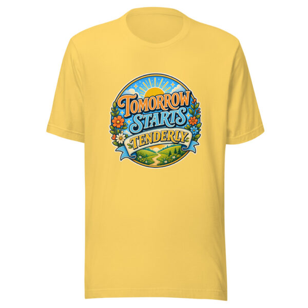 TOMORROW STARTS TENDERLY Heartbeat-20260623-codex-fallback Graphic Tee mockup 1 TOMORROW STARTS TENDERLY Heartbeat-20260623-codex-fallback Graphic Tee front view