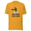 Well Done Is Better Than Well Said - Benjamin Franklin Franklin-hammer-speech Graphic Tee mockup 3 Well Done Is Better Than Well Said - Benjamin Franklin Franklin-hammer-speech Graphic Tee mockup 3