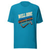 Well Done Is Better Than Well Said Benjamin Franklin Well-done-better-than-well-said Graphic Tee mockup 2