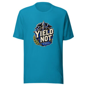 Yield Not - Virgil Graphic Tee front view