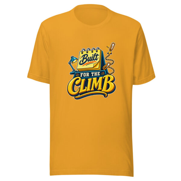 Built For The Climb Graphic Tee mockup 3 Built For The Climb Graphic Tee mockup 3