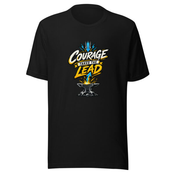Courage Takes The Lead Graphic Tee mockup 4 Courage Takes The Lead Graphic Tee mockup 4